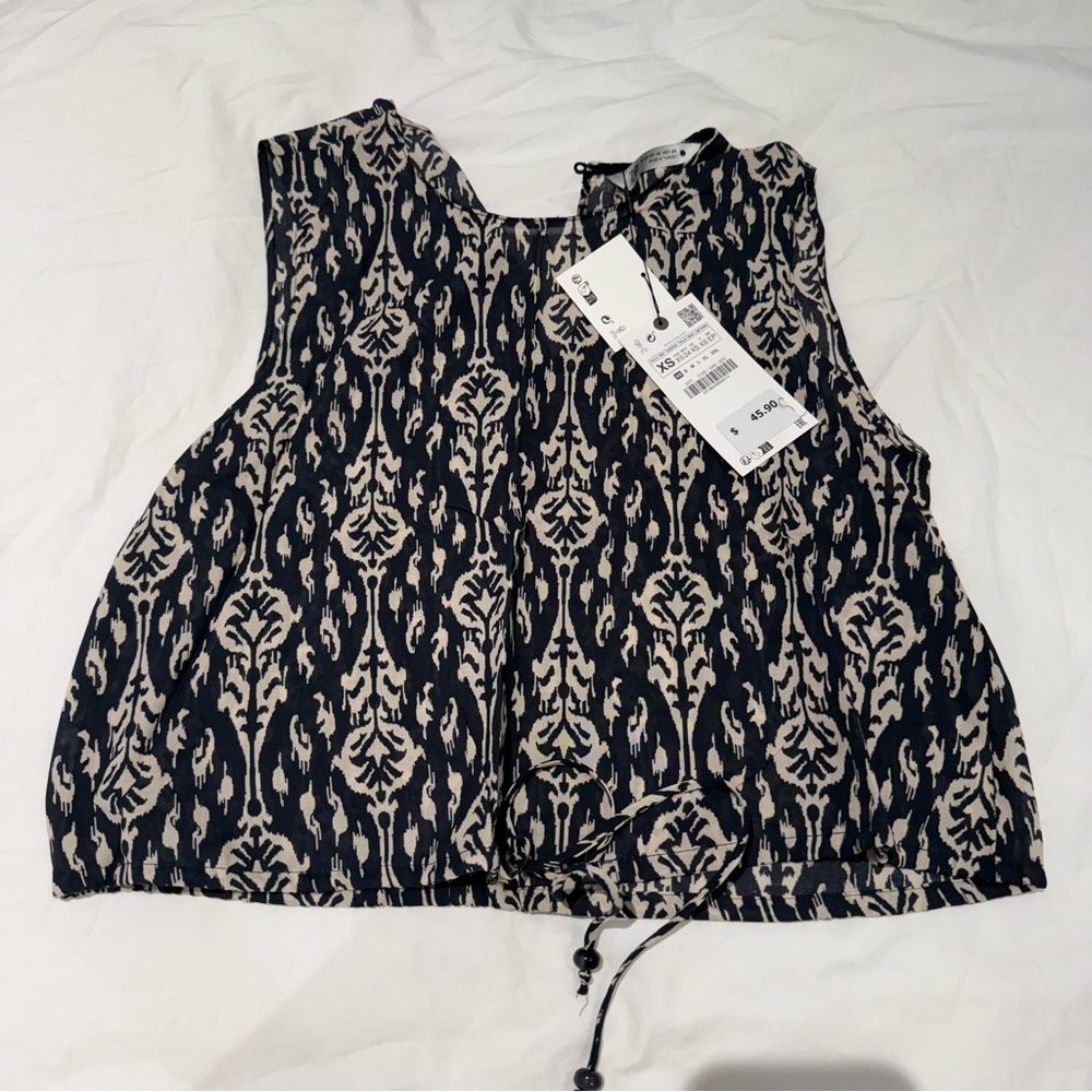 NWT Zara Ava Top and Pants Set